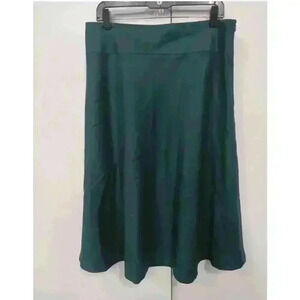 Pendleton Vintage Women's Size 6 Green A-Line Midi Skirt Casual Grandma Office